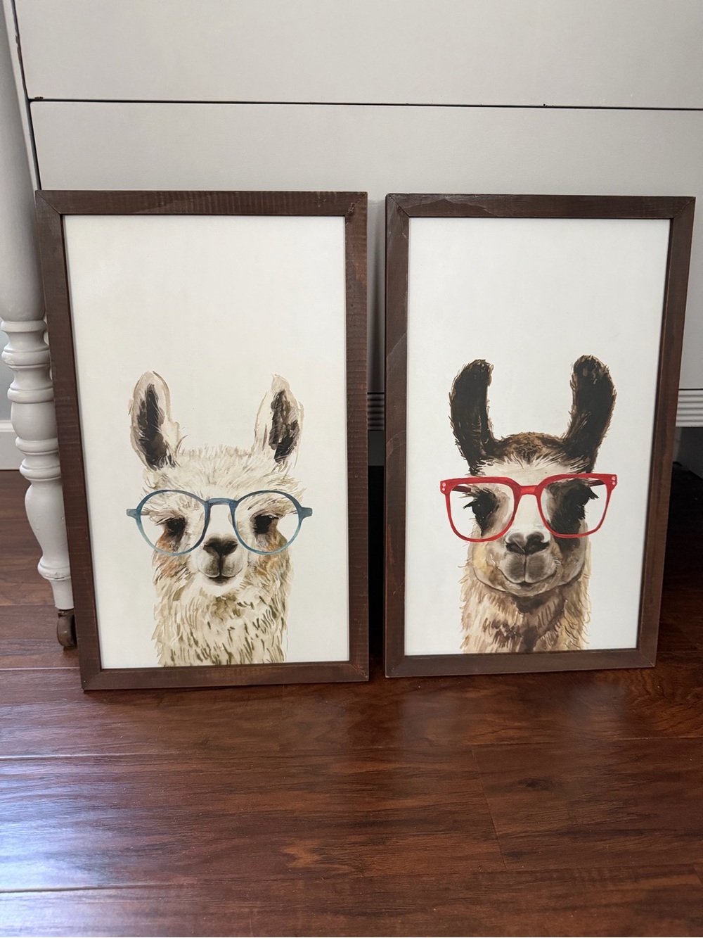 Llama Rustic Art
